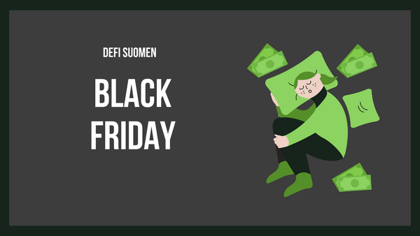 Defi Suomen Black Friday tarjous ⚫️