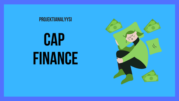 Projektiesittely: Cap Finance